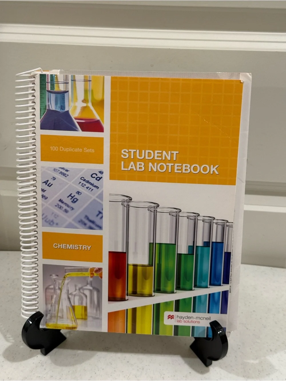 NEW Student Lab Chemistry Notebook by Hayden-McNeil Lab Solutions